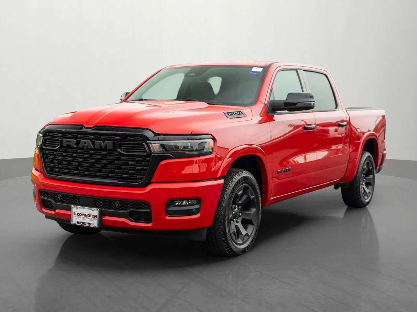 Used 2025 Flame Red Clearcoat Ram Big Horn/Lone Star image 3