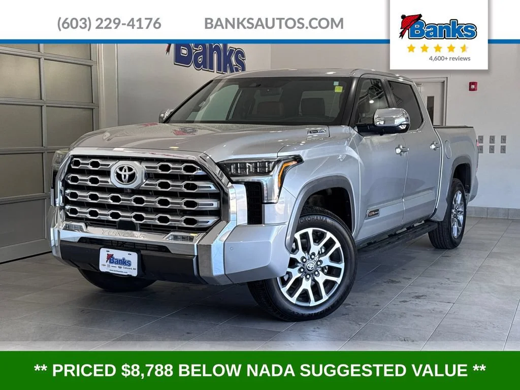 Certified Used 2025 Celestial Silve Toyota 1794 Edition Hybrid image 1