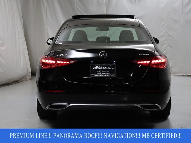 Certified Used 2023 Black Mercedes-Benz C 300 image 7