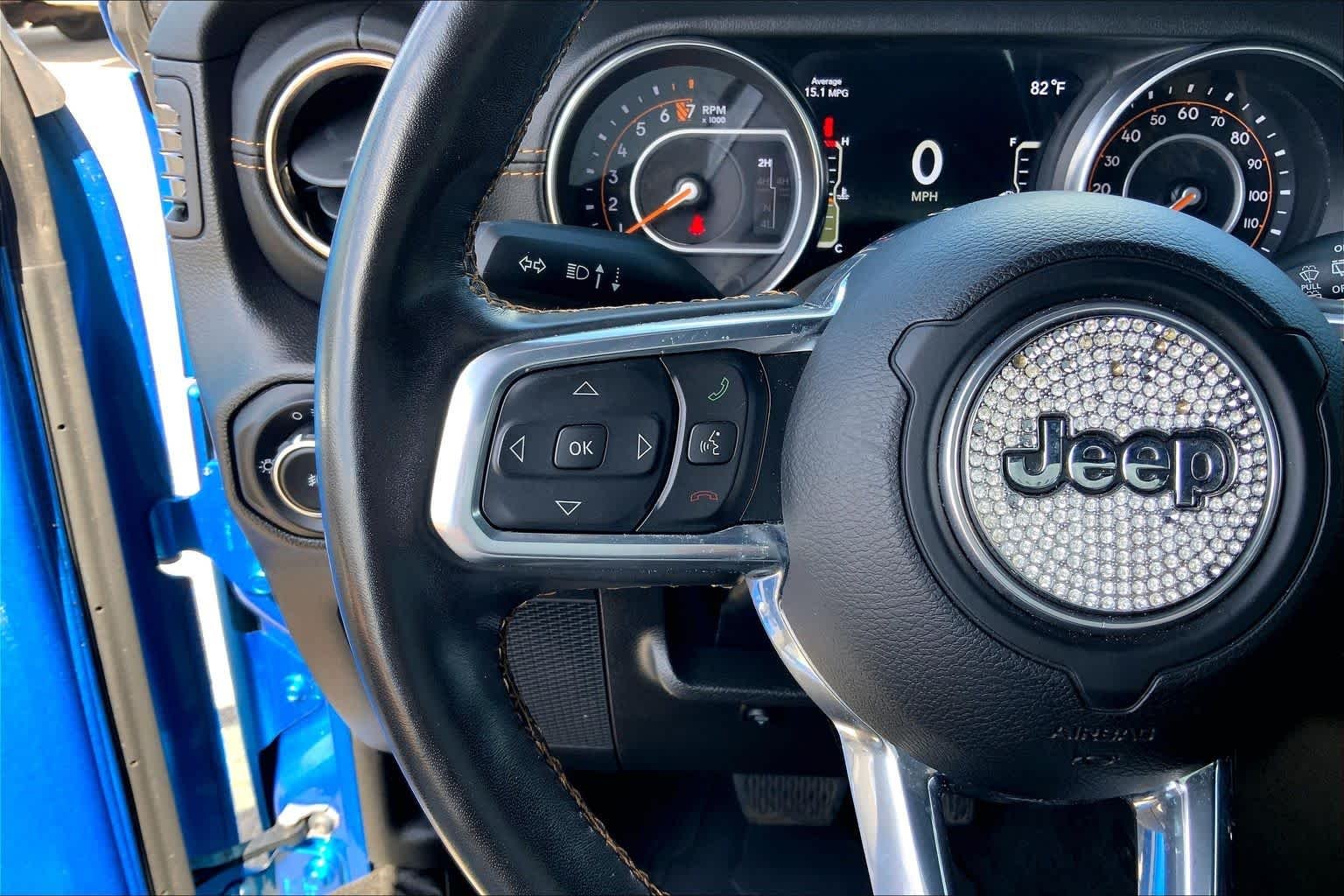 Used 2022 Hydro Blue Pearlcoat Jeep Unlimited High Altitude image 47