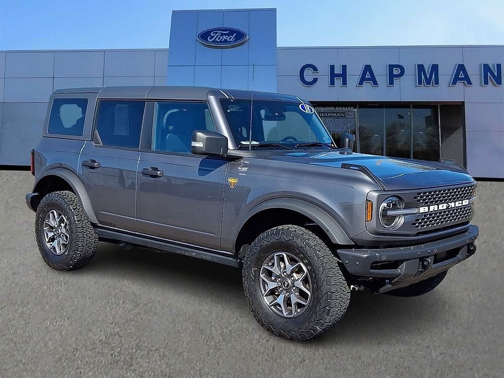 Used 2024 Gray Metallic Ford Badlands image 1