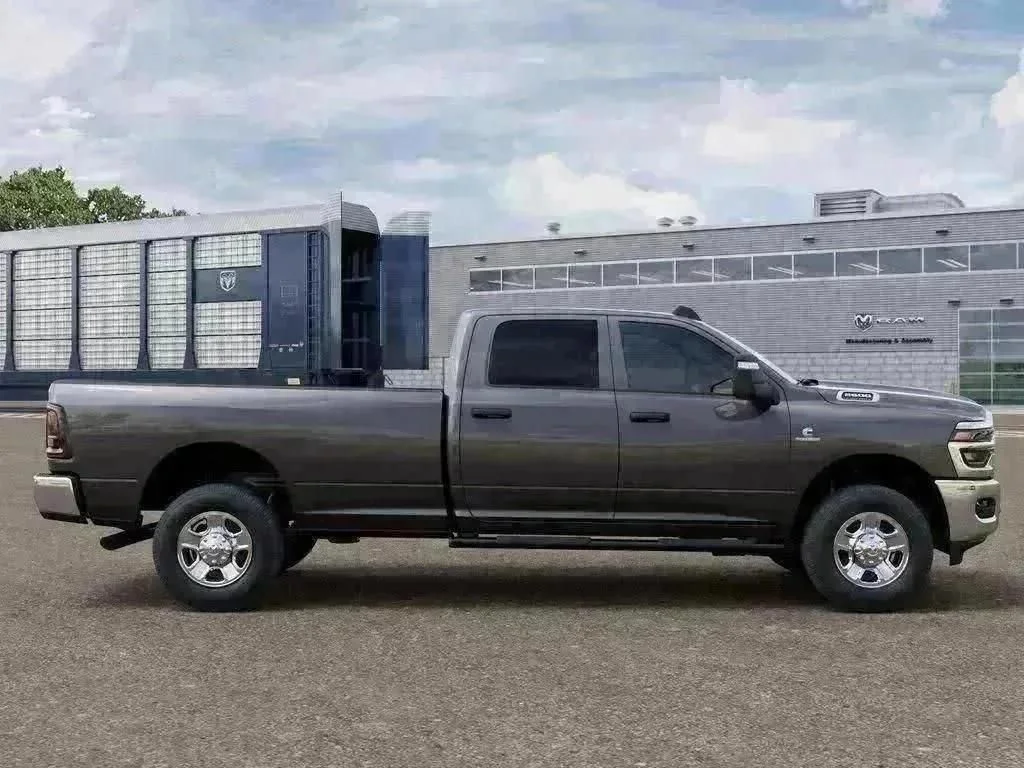 New 2026 Granite Crystal Metallic Clear-Coat Exterior Paint RAM Tradesman Crew Cab 4x4 Longbox image 76