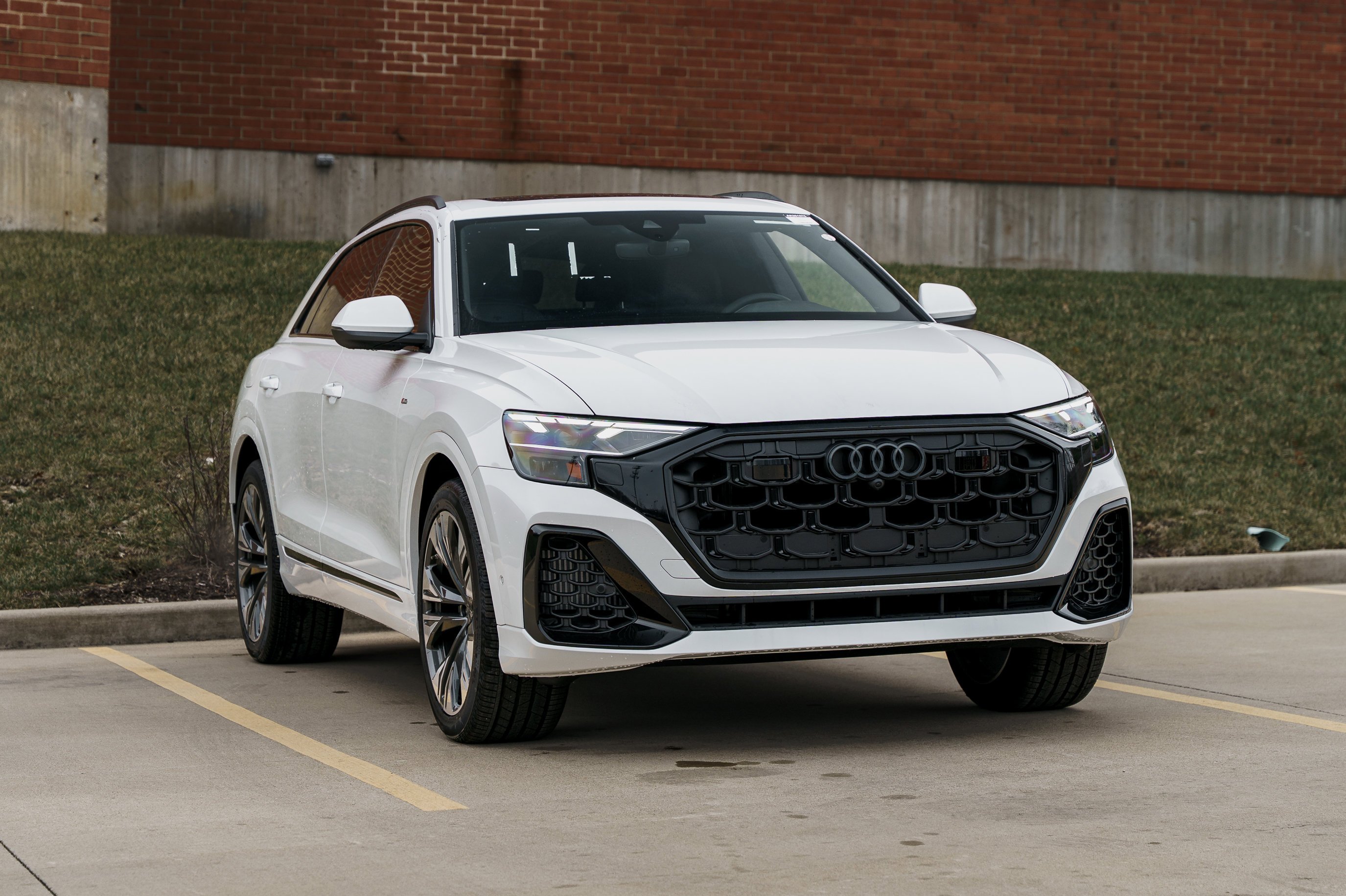 New 2026 Glacier White Metallic Audi Premium Plus image 2