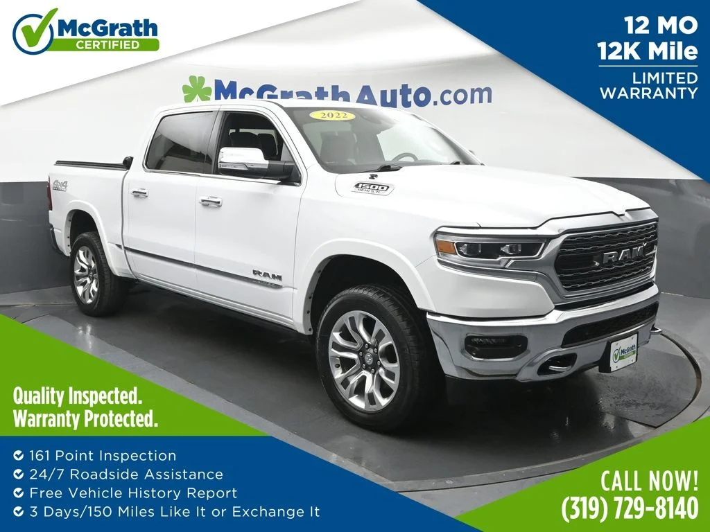 Used 2022 White Ram Limited image 1