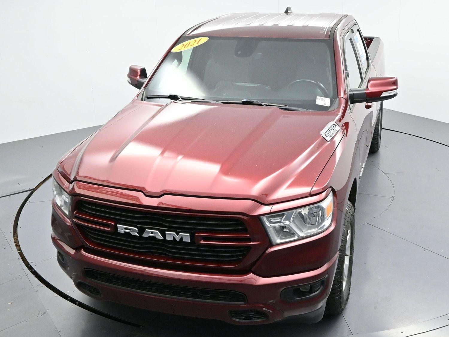 Used 2021 Delmonico Red Pearlcoat Ram Big Horn image 37