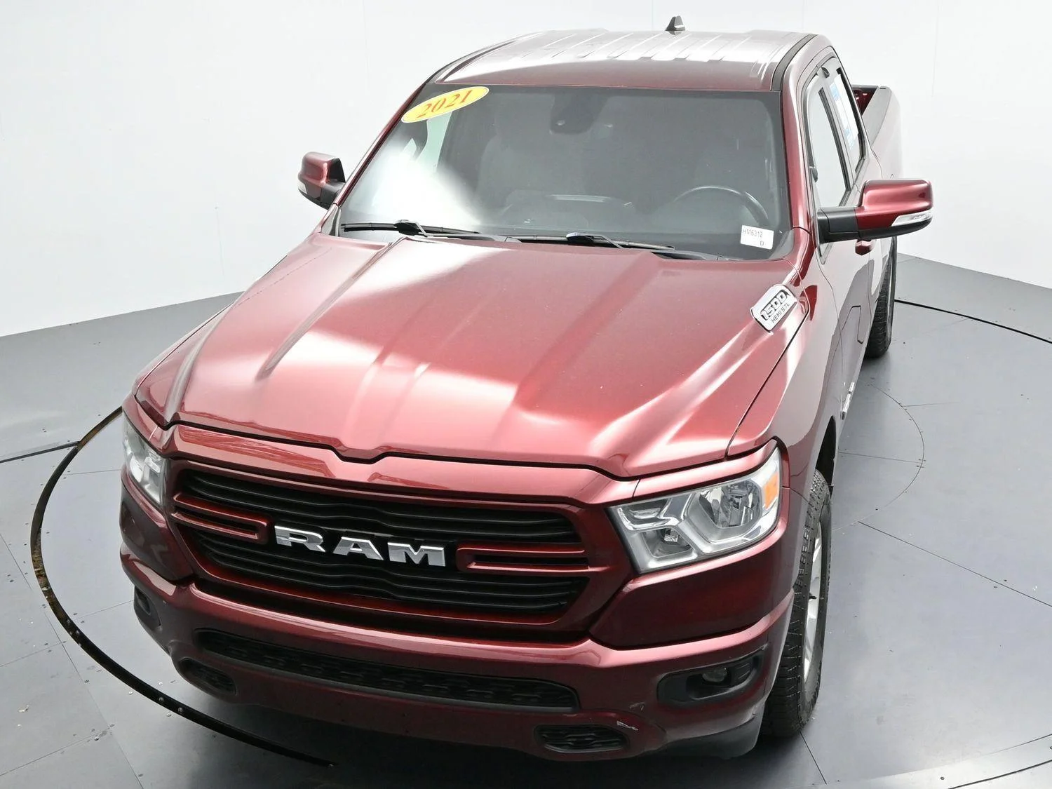Used 2021 Delmonico Red Pearlcoat Ram Big Horn image 37