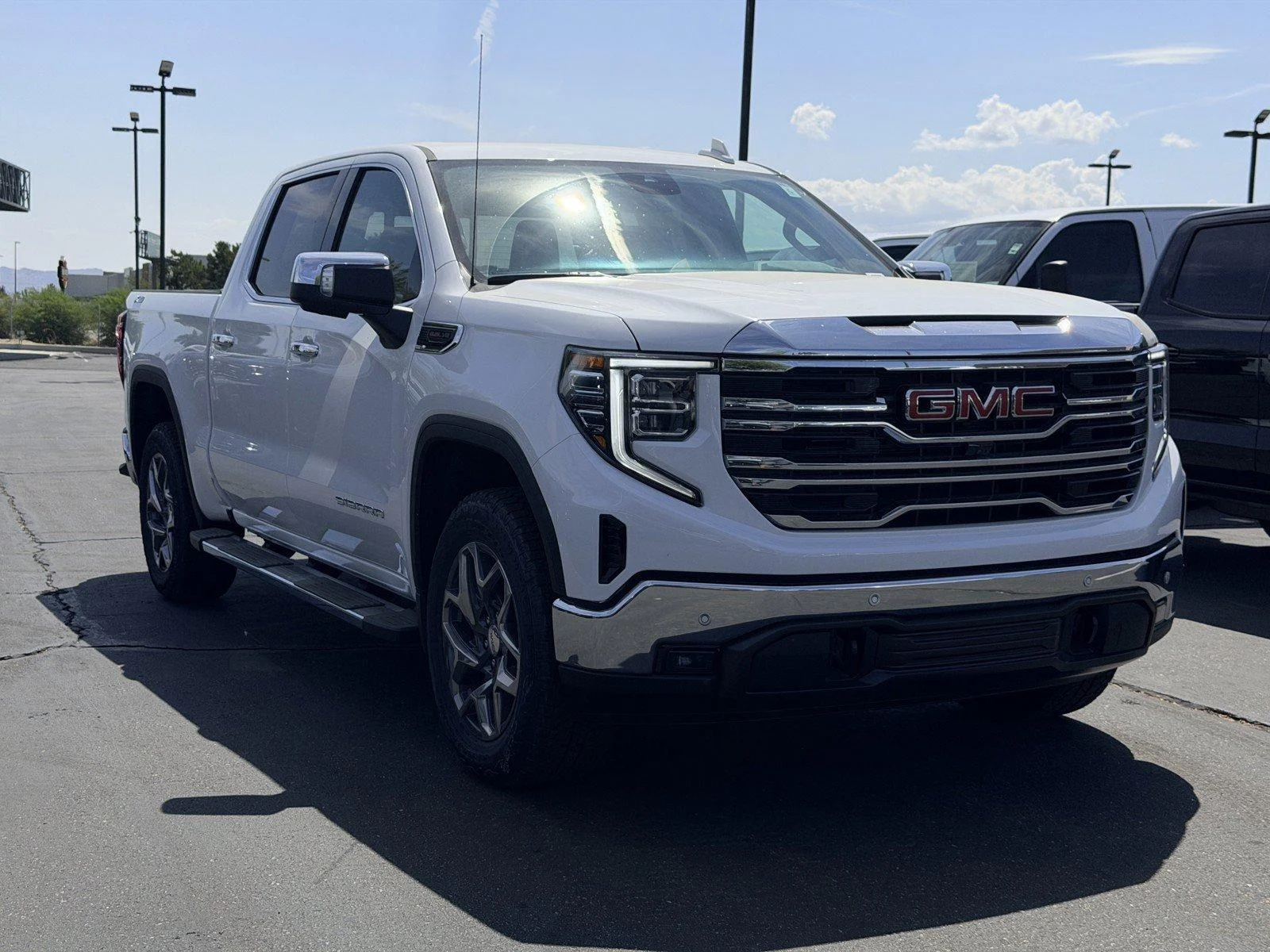 New 2026 Summit White GMC SLT image 1