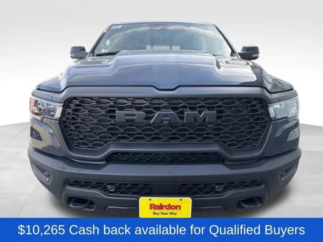 New 2026 Forged Blue Metallic Exterior Paint RAM Rebel image 2