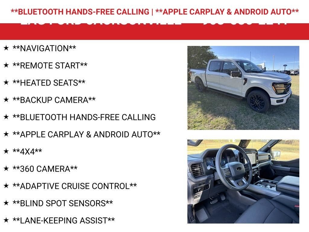 New 2026 White Ford XLT image 5