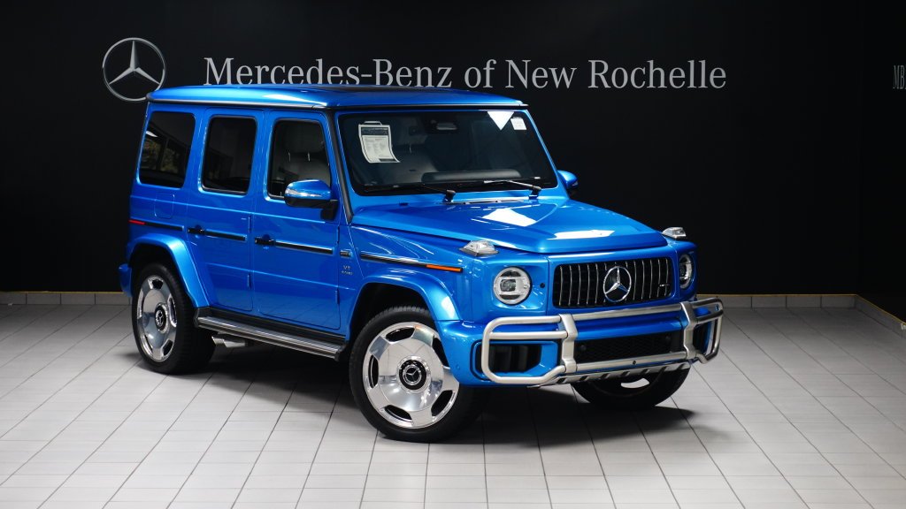 Certified Used 2025 Blue Mercedes-Benz G 63 AMG® image 1
