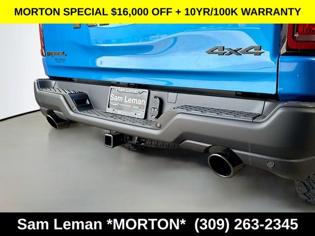 New 2026 Hydro Blue Pearl-Coat Exterior Paint Ram Rebel image 37