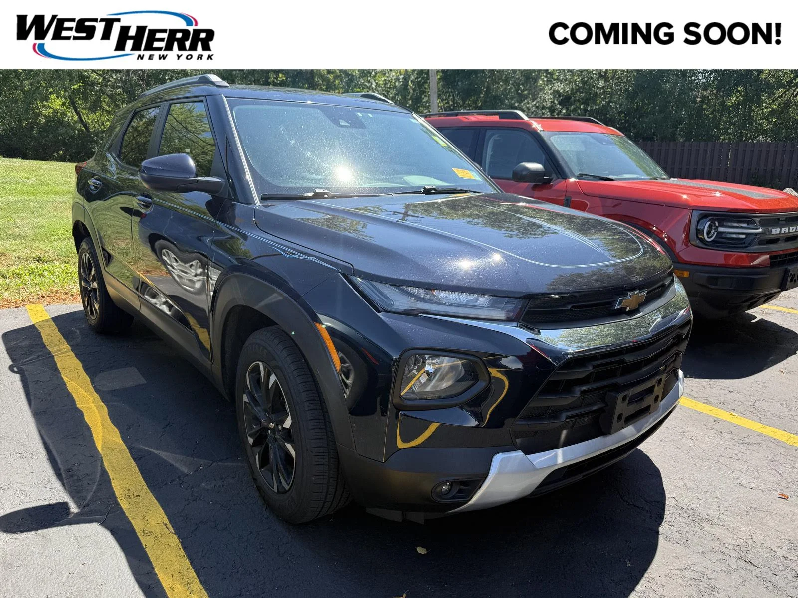 Used 2021 Midnight Blue Metallic Chevrolet LT image 1