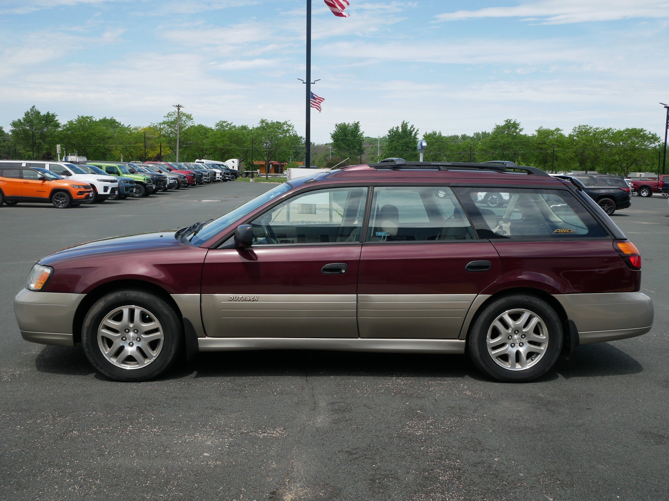 Used 2001 Red Subaru Outback w/GB Equip image 4