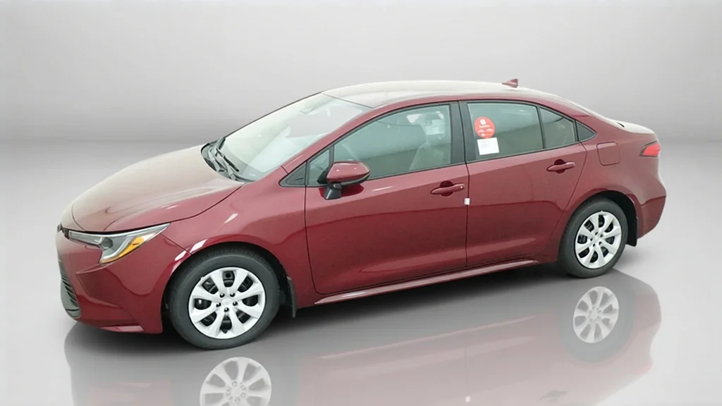 New 2027 Ruby Flare Pearl Toyota LE image 3