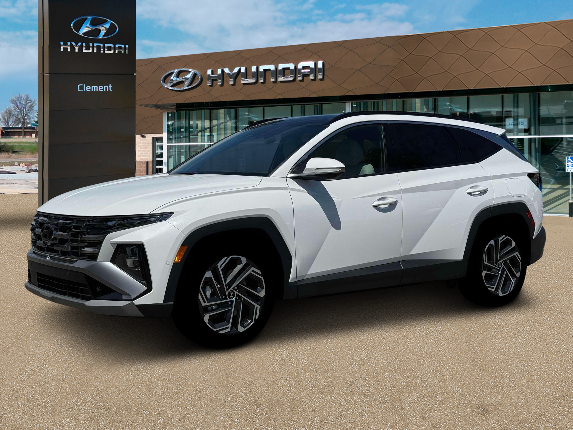 New 2026 White Hyundai Limited AWD image 2