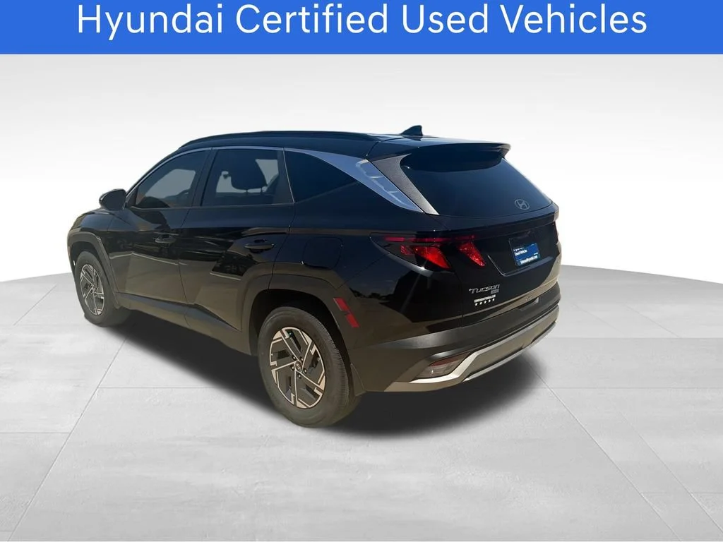 Certified Pre-Owned 2025 Hyundai Tucson Hybrid Blue