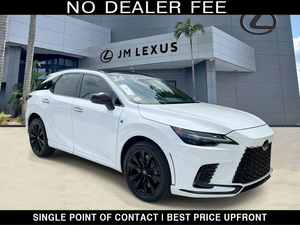 Used 2024 Ultra White Lexus 500h F SPORT Performance image 1