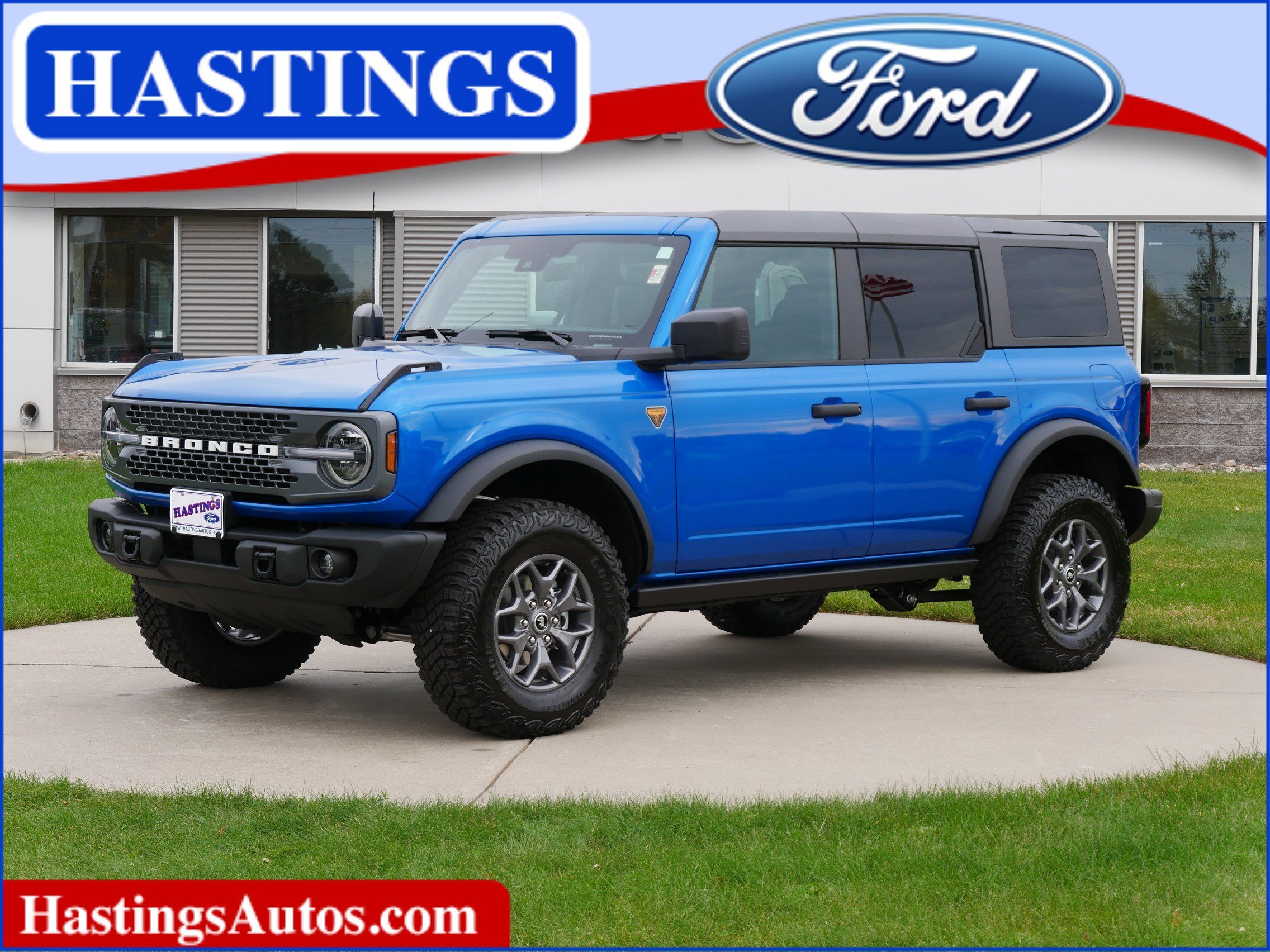 New 2025 Velocity Blue Metallic Ford Badlands® image 1