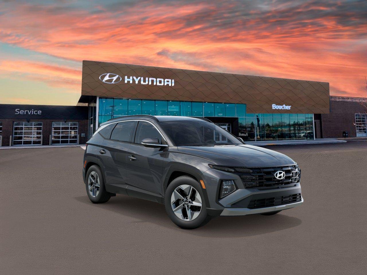 New 2026 Ecotronic Gray Hyundai SEL AWD image 2