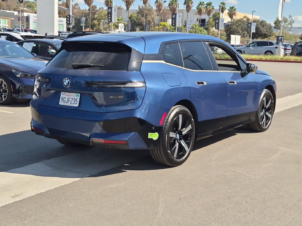Used 2024 Blue BMW xDrive50 image 6