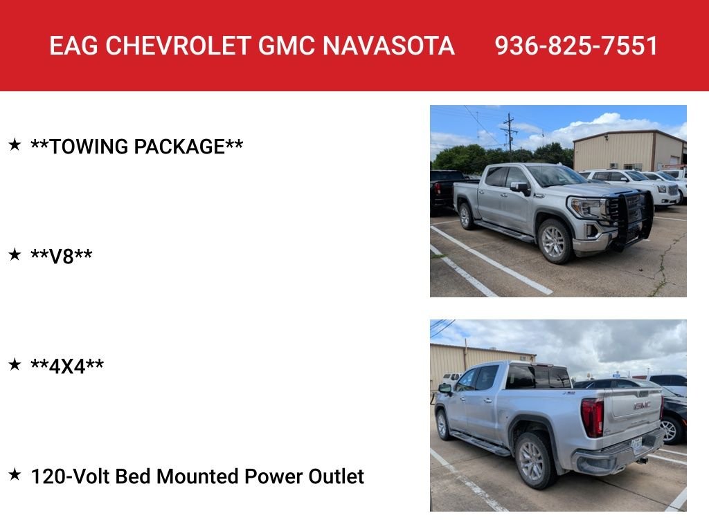 Used 2021 Silver GMC SLT image 8