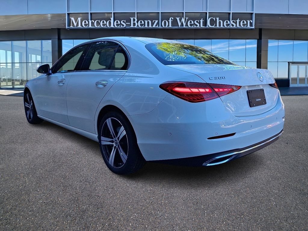 Certified Used 2025 White Mercedes-Benz C 300 image 4