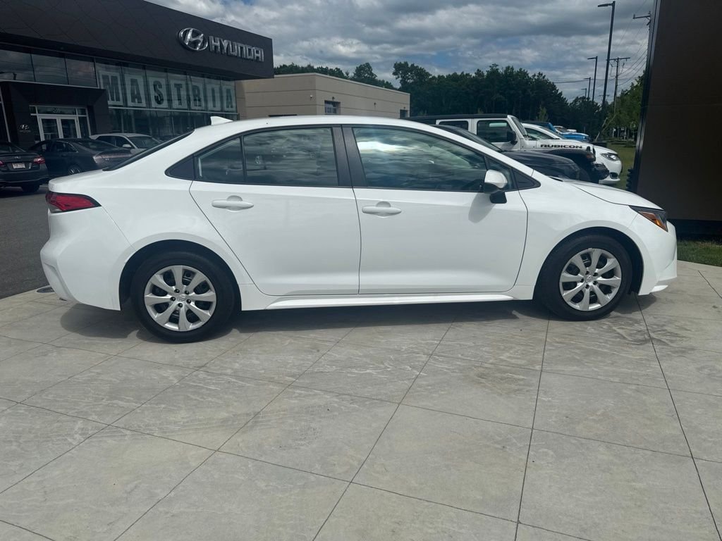 Used 2024 White Toyota LE image 8