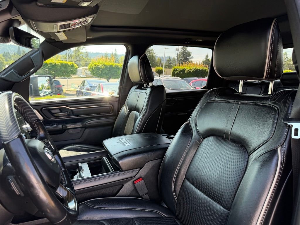 Used 2021 Diamond Black Crystal Pearlcoat Ram Limited image 15