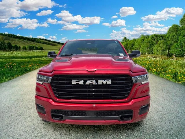 New 2026 Molten Red Pearl-Coat Exterior Paint RAM Laramie image 8
