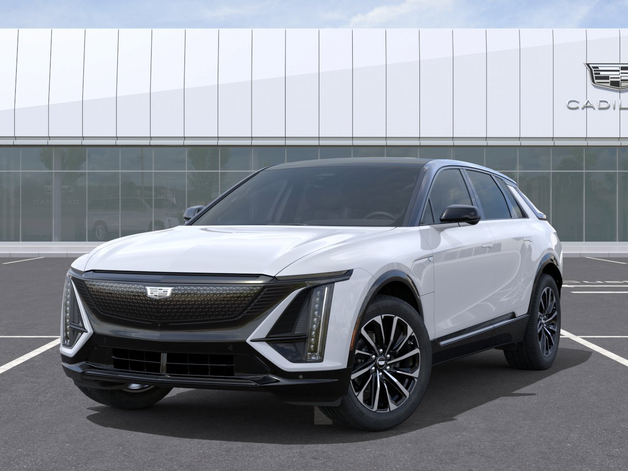 New 2026 Vibrant White Tricoat Cadillac Sport image 6