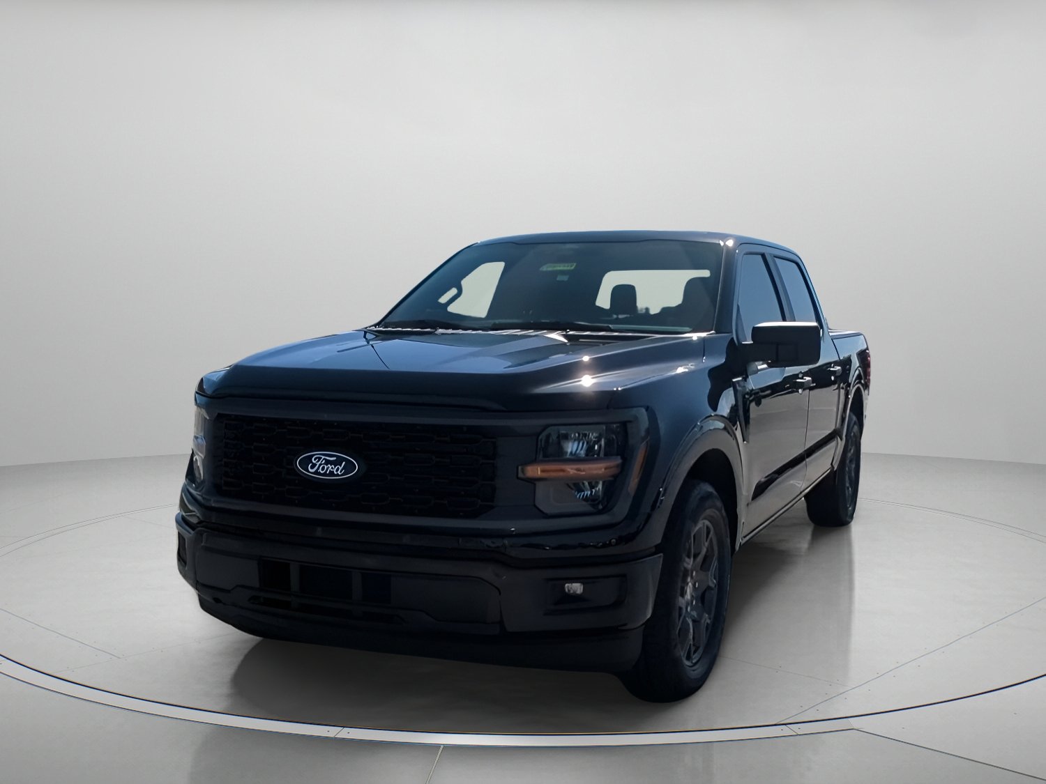 New 2026 Agate Black Metallic Ford STX Crew Cab Pickup image 5