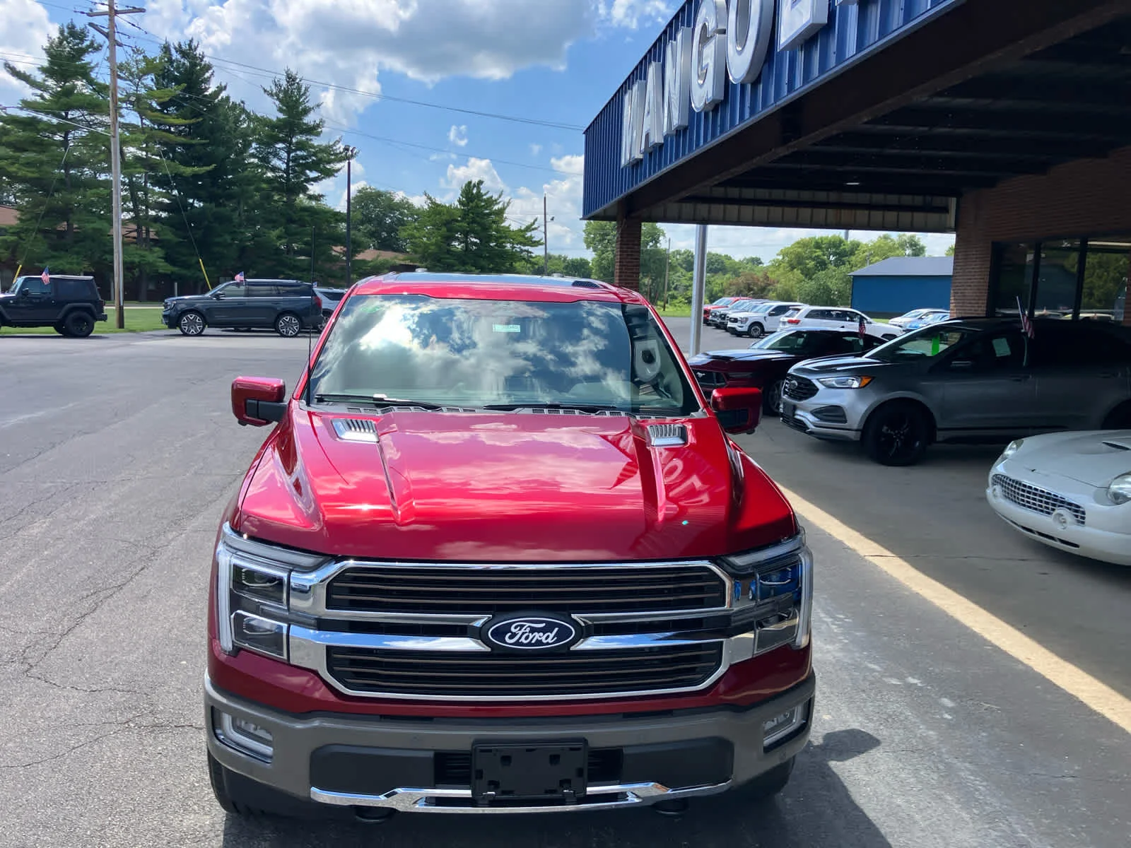 New 2026 Ruby Red Metallic Tinted Clearcoat Ford King Ranch® image 4