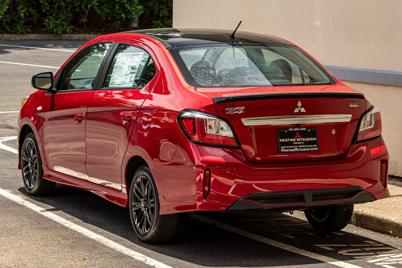 New 2024 Red Mitsubishi Black Edition image 6
