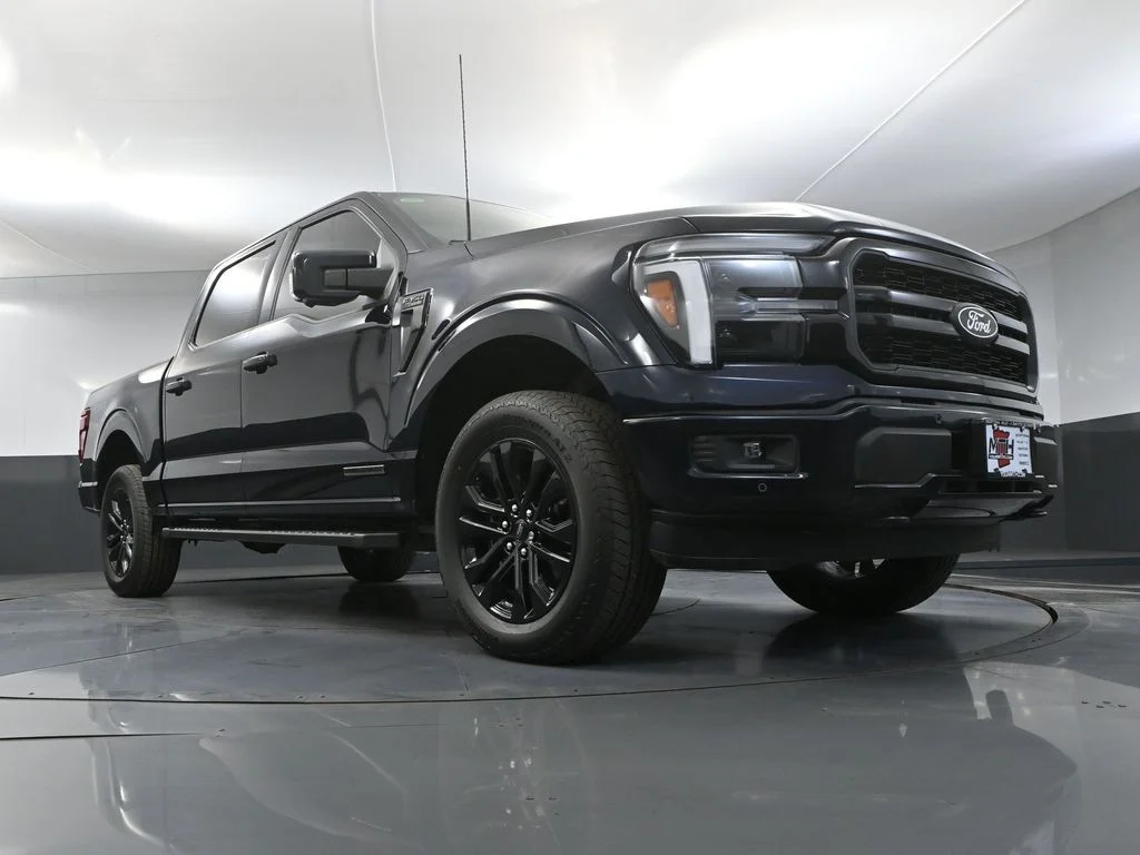 Certified Used 2025 Blue Ford Lariat image 48