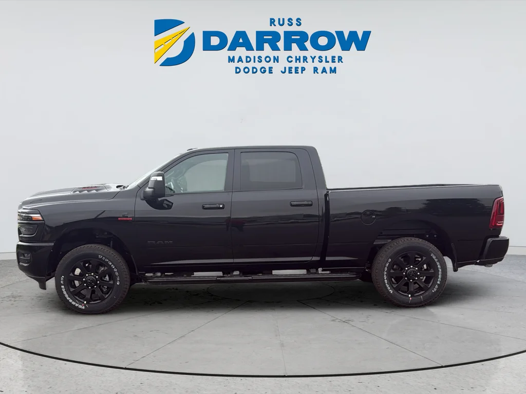 New 2027 Diamond Black Crystal Pearl-Coat Exterior Paint RAM Laramie image 2