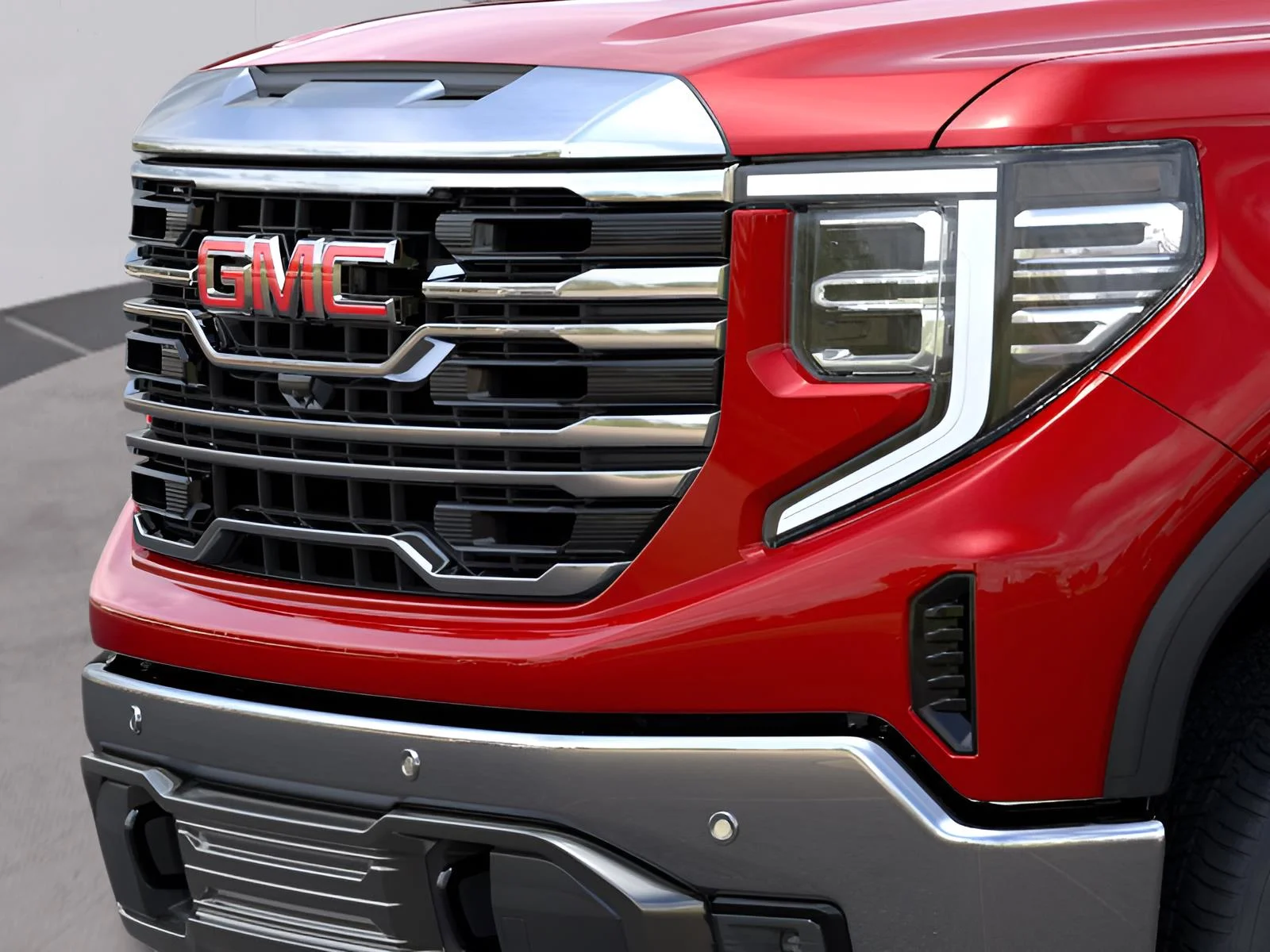 New 2026 Volcanic Red Tintcoat GMC SLT image 13