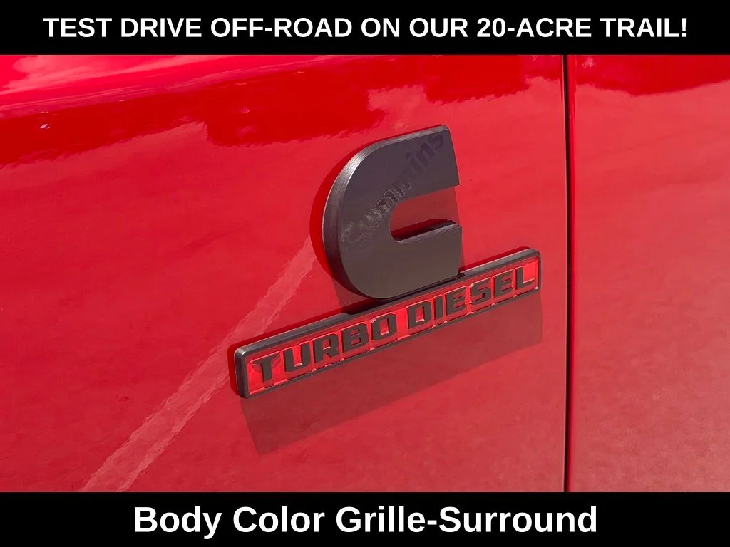 New 2026 Flame Red Clear-Coat Exterior Paint RAM Big Horn image 34