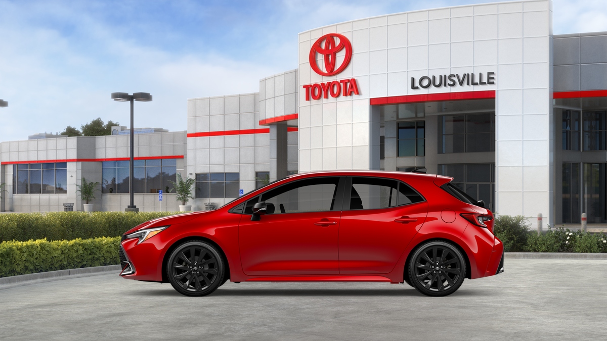 New 2027 Finish Line Red Toyota XSE image 4
