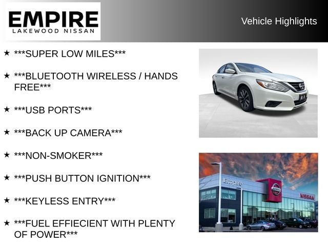 Used 2017 Nissan Altima SV with VIN 1N4AL3AP9HC200965 for sale in Lakewood, CO