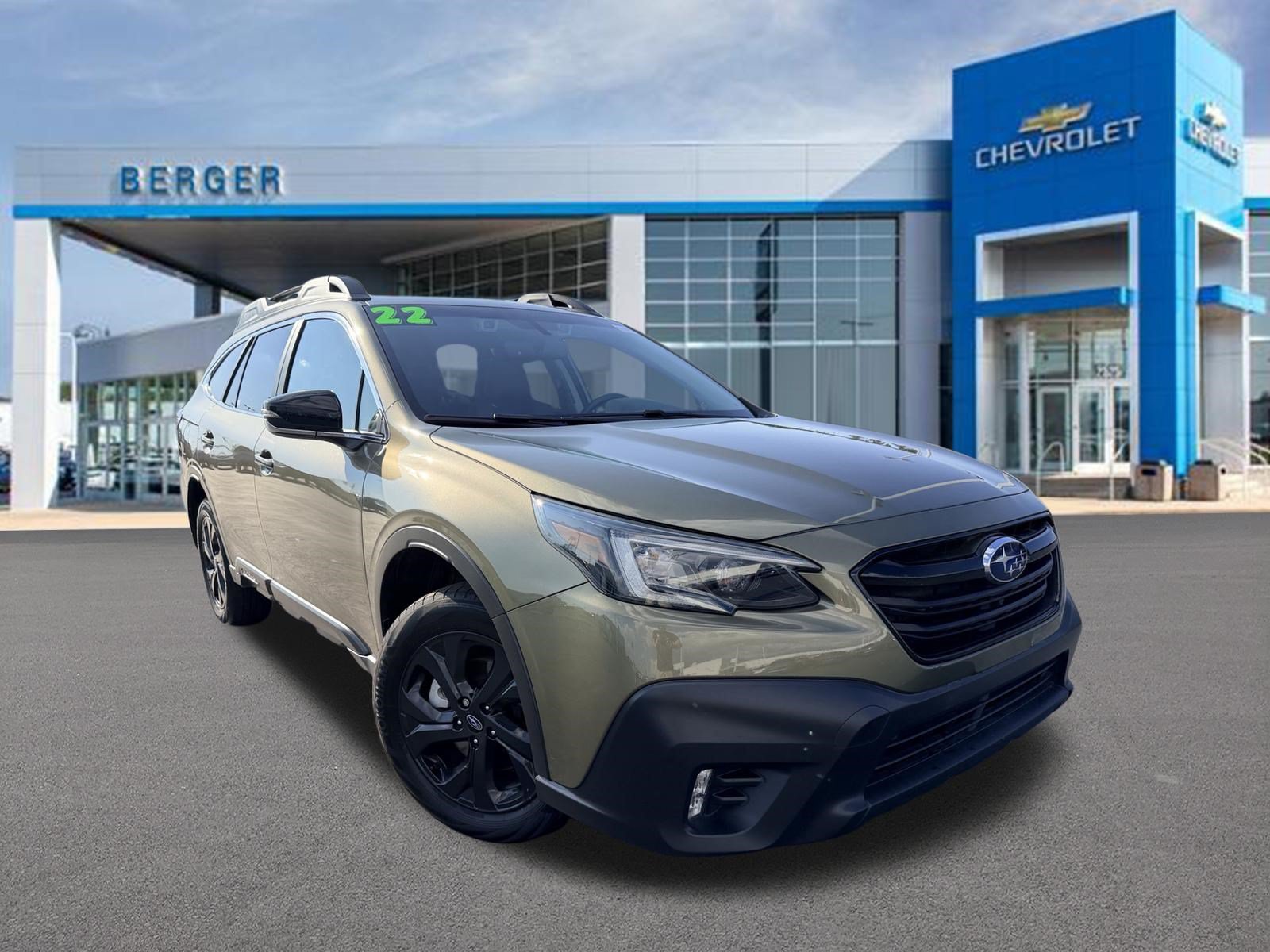 Certified Used 2022 Green Subaru Onyx Edition XT image 1