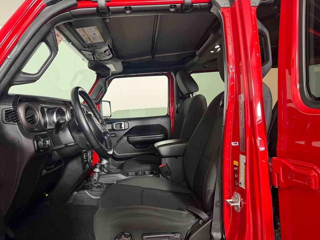Certified Used 2021 Red Jeep Unlimited Willys image 23