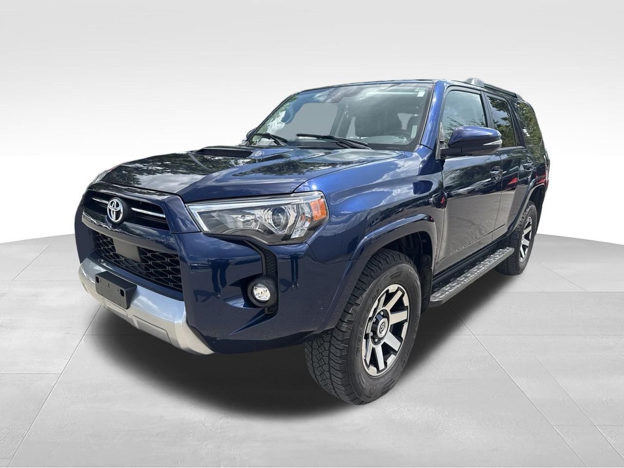 Used 2021 Blue Toyota TRD Off-Road Premium image 1