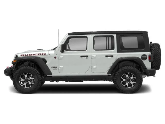 Used 2018 Bright White Clearcoat Jeep Rubicon image 3