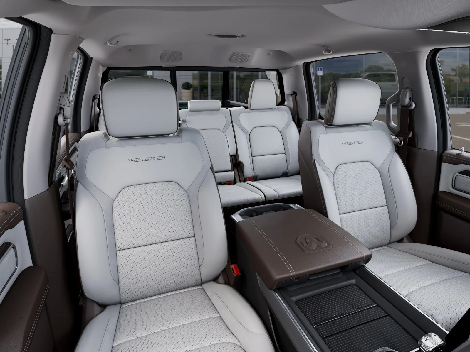 New 2026 Serrano-Green Metallic Exterior Paint RAM Laramie image 25