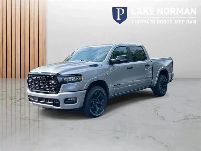 New 2026 Billet Silver Metallic Clear-Coat Exterior Paint RAM BIG HORN image 4