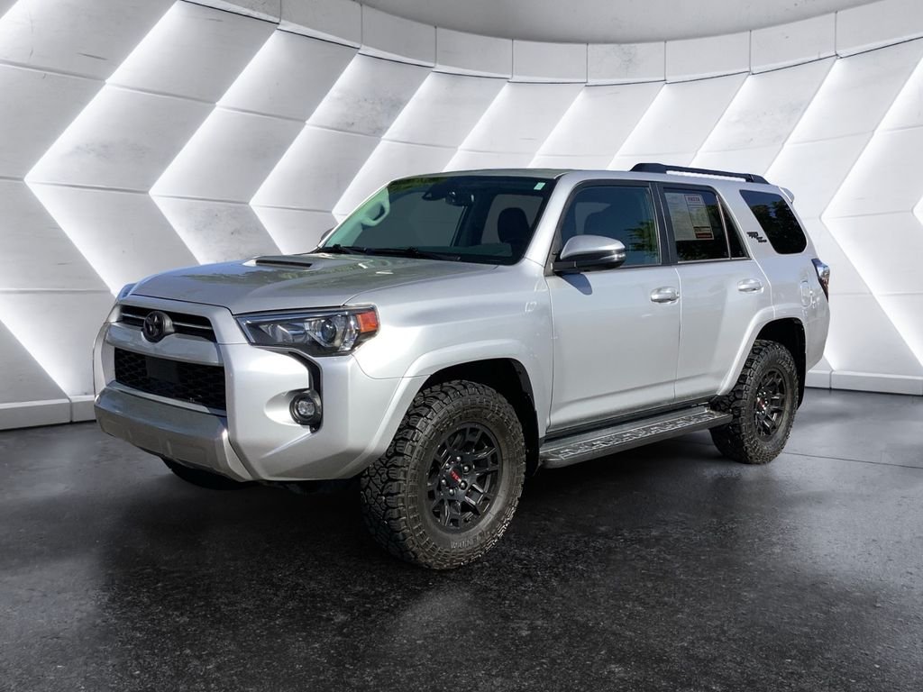 Used 2022 Silver Toyota TRD Off-Road Premium image 3