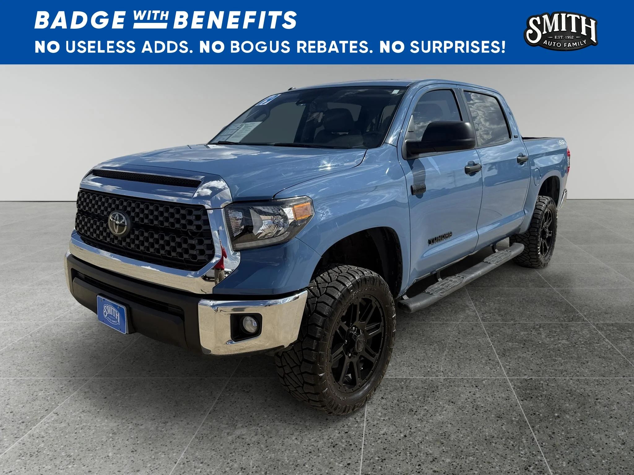 Certified Used 2019 Cavalry Blue Toyota SR5 image 8