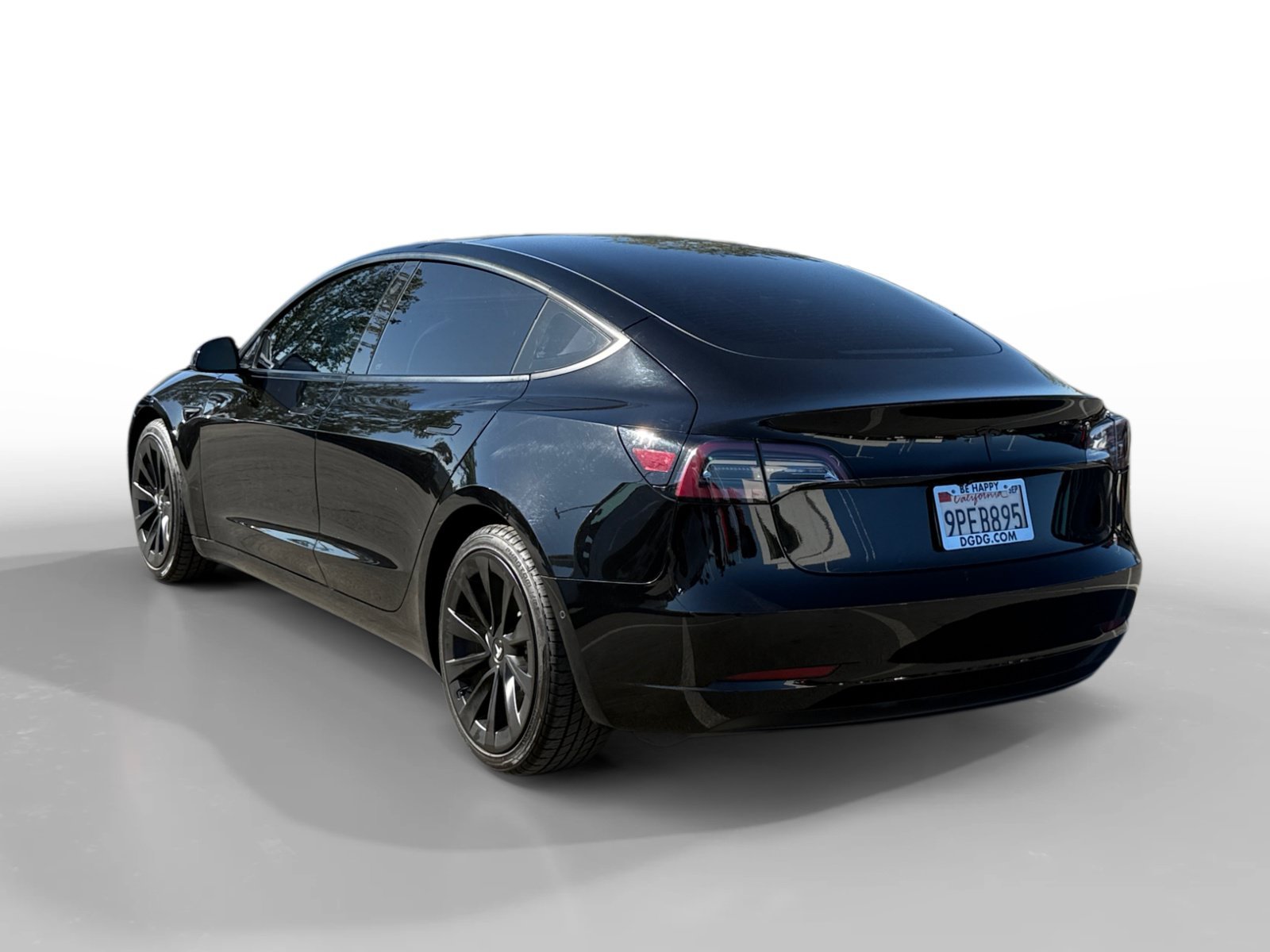 Used 2021 Black Tesla Standard Range Plus image 3