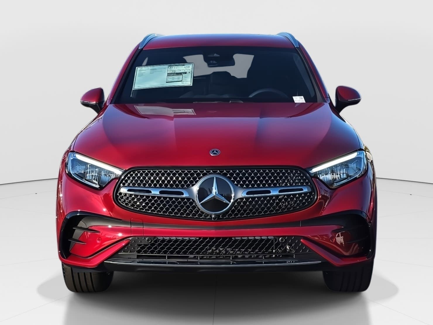 New 2026 MANUFAKTUR Patagonia Red Metallic Mercedes-Benz GLC300 image 2