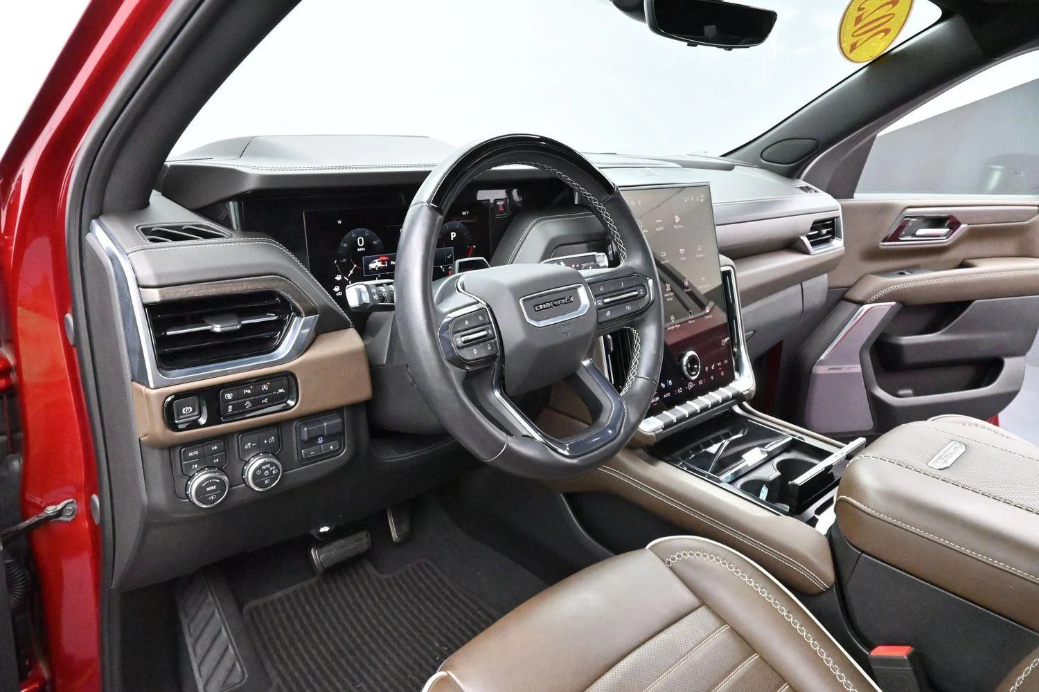 Used 2025 Volcanic Red Tintcoat GMC Denali Ultimate image 19